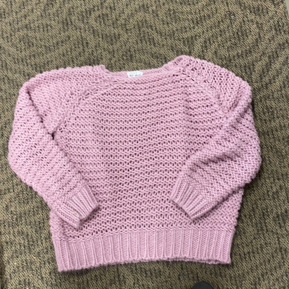 For The Republic Sweaters - For the Republic pink boxy sweater size medium